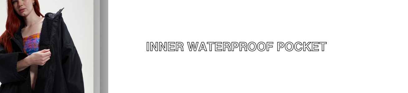 waterproof pocket inside